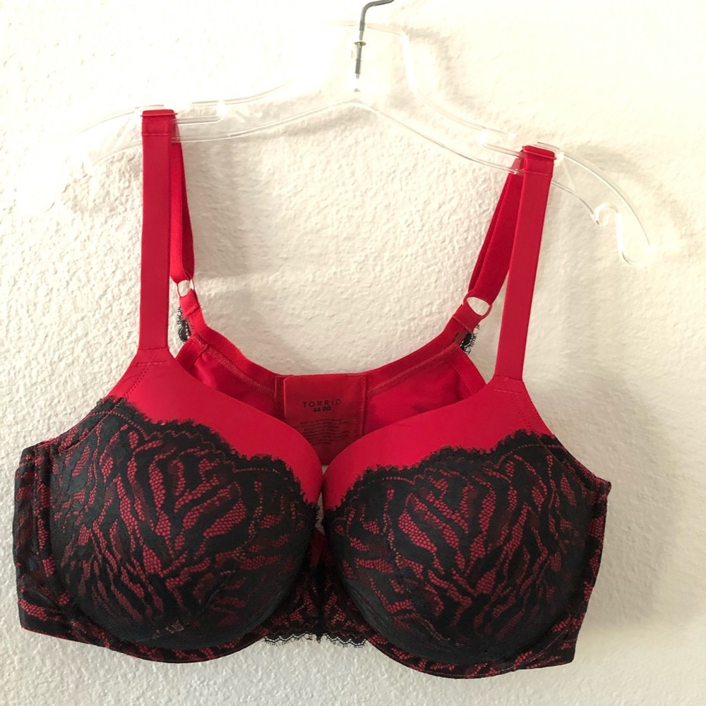Torrid 44 DD Push-up Balconette bra